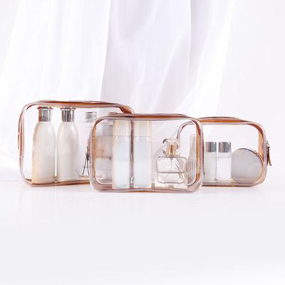 1 szt. Damska Przezroczysta Kosmetyczka Podróżna Organizer Przezroczysty PVC Kosmetyczki Uroda Kosmetyki do Toalety Pouch Torby do Przechowywania Pouch