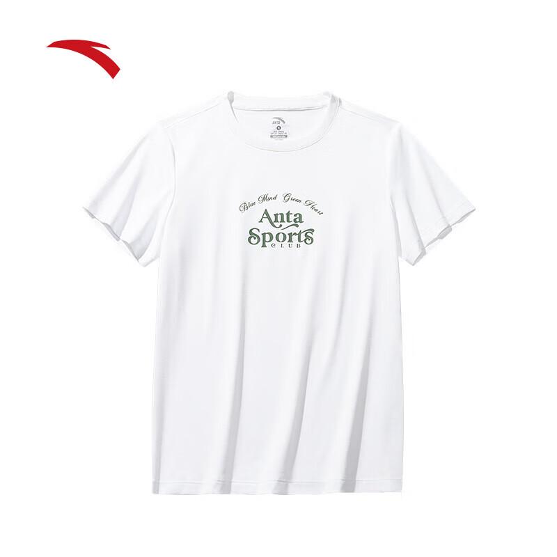 Anta Women s Anti-bacterial Ice Silk Round Neck T-Shirt M