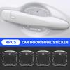4pcs Car Door Handle Bowl Transparent Sticker For Century Excelle XT Envision Excelle GT Verano LaCrosse Encore Enclave
