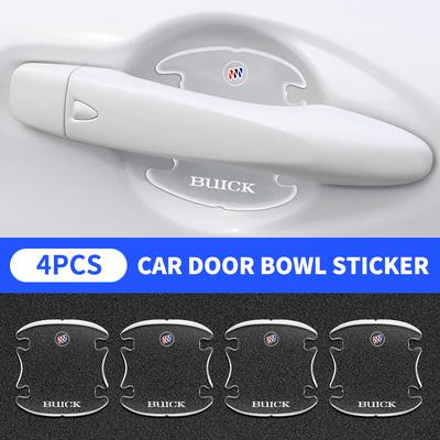 4 piezas Tazón de Manija de Puerta de Coche Pegatina Transparente Para Century Excelle XT Envision Excelle GT Verano LaCrosse Encore enclave