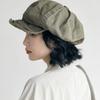 Dámský baret Vintage styl Jednobarevný Japonský styl Nastavitelný obvod hlavy Krátká krempa Malířský klobouk Každou příležitost Newsboy Cap
