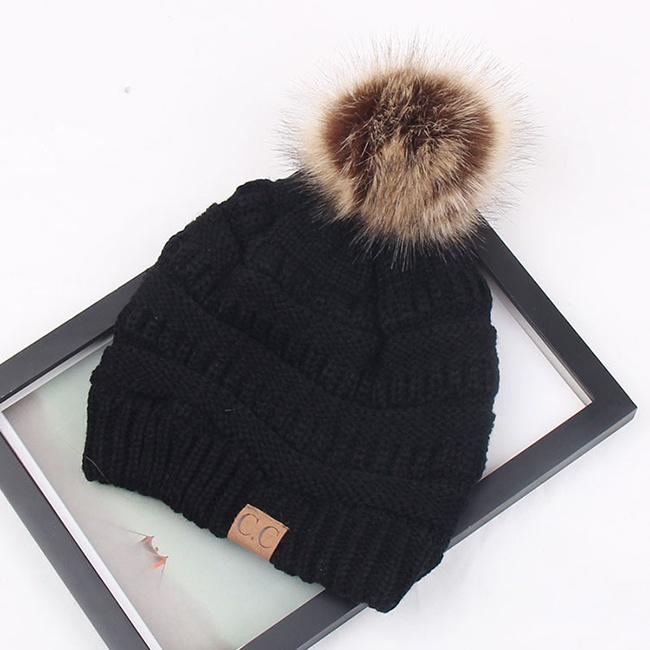 Stylish Unisex Hand Crocheted Acrylic Knit Hat For Warmth In Various Colors