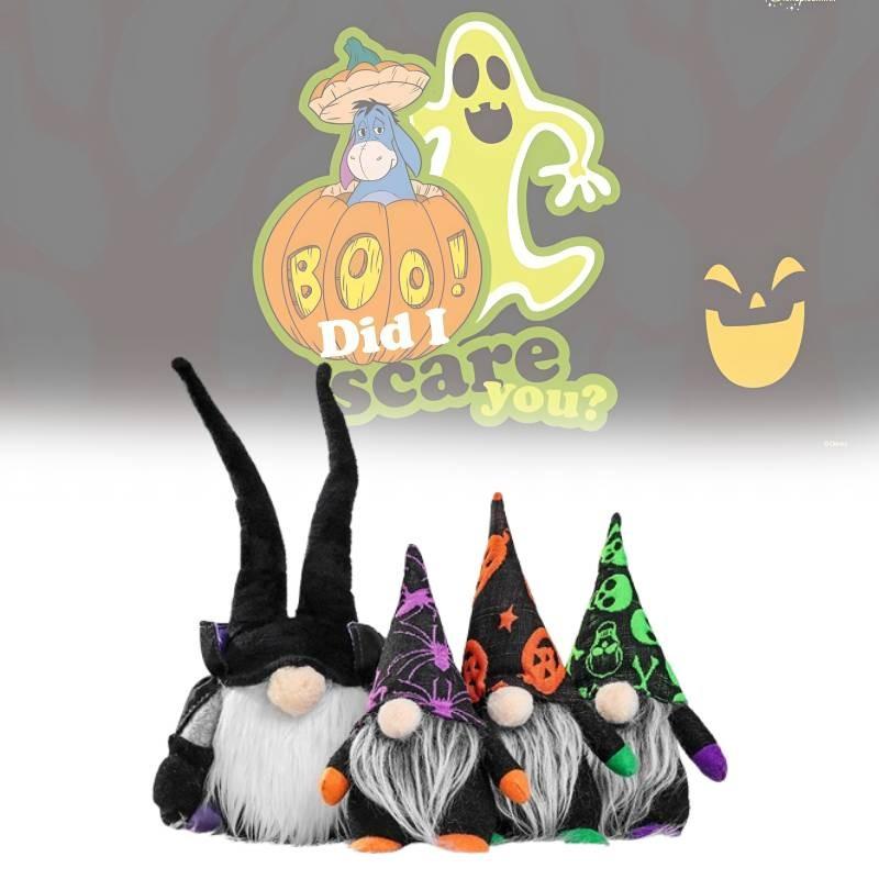 Ny Halloween No-face Dock Fönsterdisplay Dekoration För Festliga Party Scener 21cm 32cm