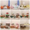 Micro Model Dollhouse Furniture Bedroom Living Mini Furniture Toys Miniature Furniture  Girl Gift