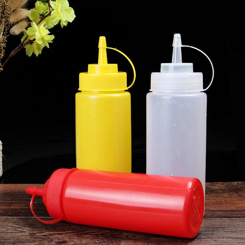 ZISIZ Plastic Juice & Salad Dressing Bottle