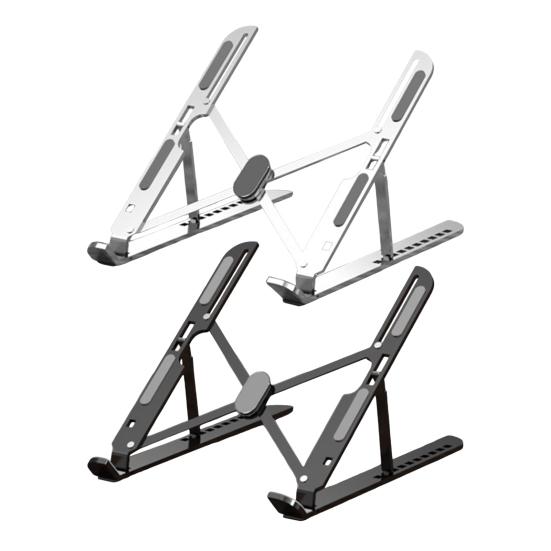 Laptop Stand Bracket Design 10kg Load-Bearing with 10-Height Adjustable Foldable Capacity Notebook Holder