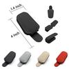 Car Holder Clip PU Leather Sunglasses Ticket Storage Hanger Interior Organization Case Accessories