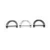 Car Keychain Thick Rod Classic D Shape Horseshoe Key Holder