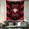 Eintracht Frankfurt Logo Wall Hanging Printed Fabric Blanket Decorative Tapestries for Bedroom Living Room Home Decor