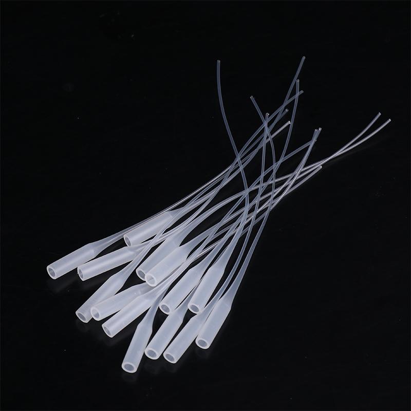 100Pcs Extended Dotting Glue Applicators Tubes for Laboratory Crafts Fine Dispensing Glue Art Modeling Uses