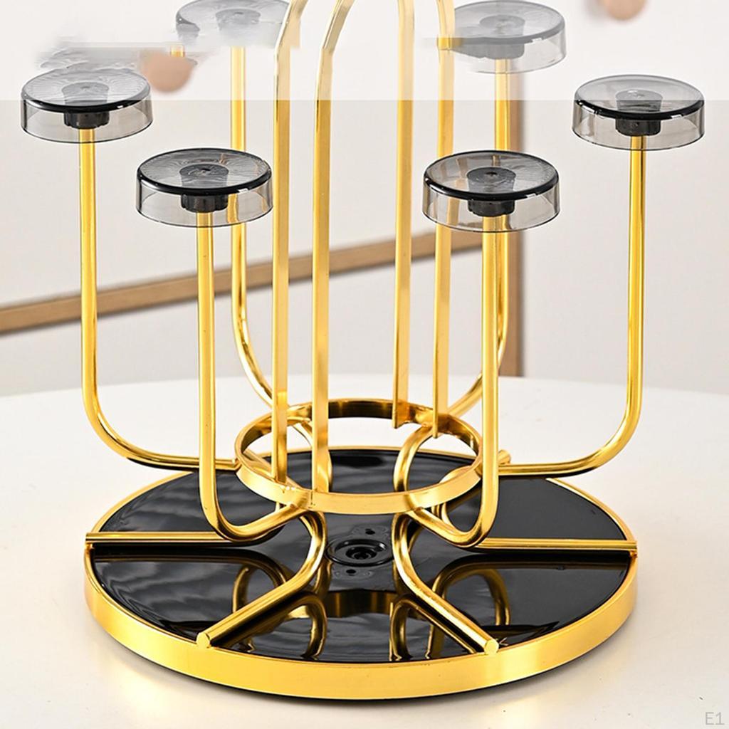 Cup Rack Stand Coffee Mug Holder Nonslip Display Drainer Draining for Drinkware Cafe Shop