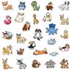 100 Cute Cartoon Animal Graffiti Stickers - Waterproof, DIY for Suitcases & Phone Cases