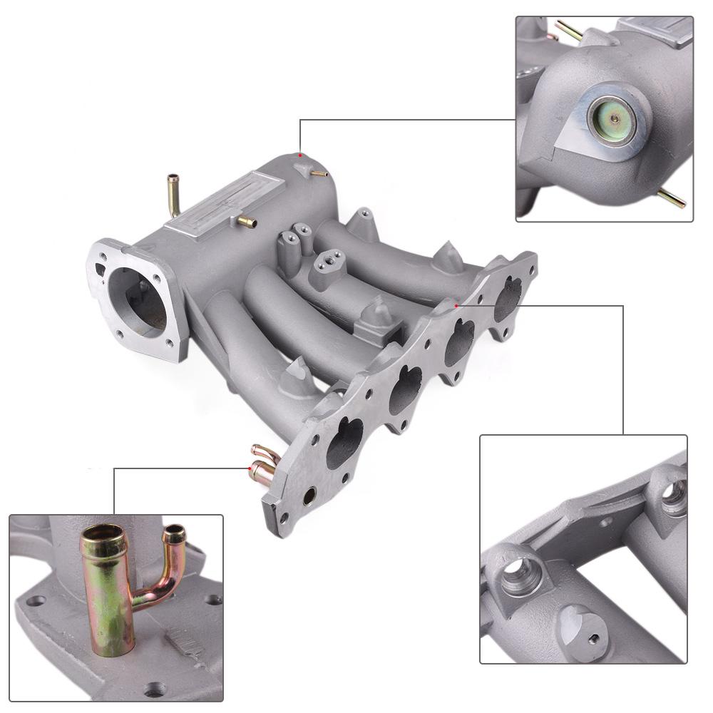 MUGE-Aluminum Car Air Intake Manifold Upgrade Bolt On for Acura Integra (GS-R, GS-R) 1994 - 2001 B18C1 CR1823