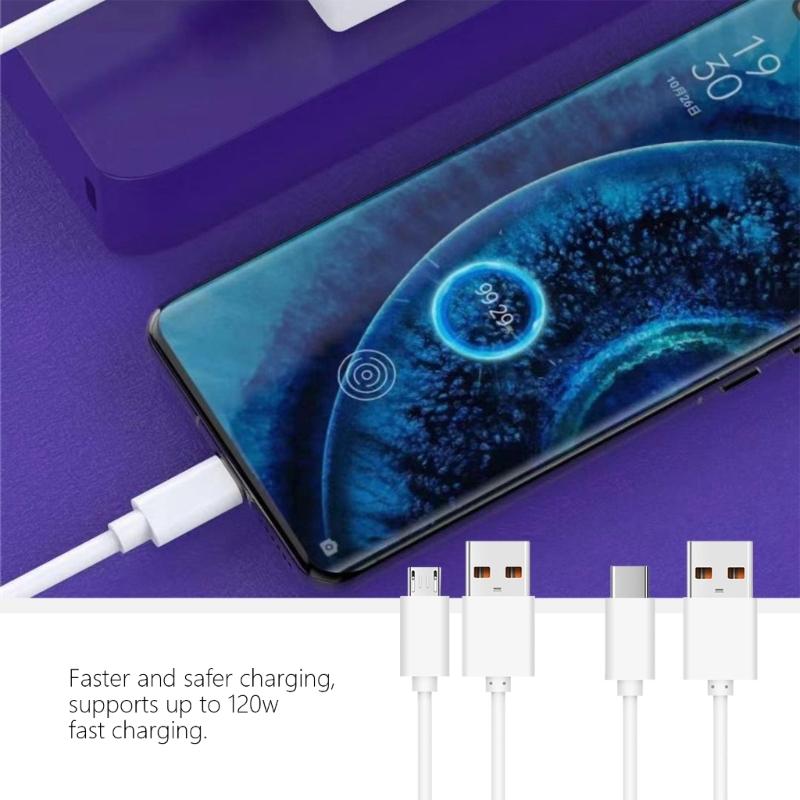 65W Power Adapter 2Pin Flat Quick Charging Head with USB 5Pin/Type C Fast Charging Cord Data Cable Wire