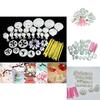 Umfassendes 47-teiliges Sugarcraft Kuchen Dekorieren Fondant Glasur Bäckerei Werkzeugset