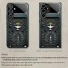 Aircraft control board pattern glass phone case suitable for Samsung Galaxy S26 S25 S24 S23 S22 S21 S20 FE/Ultra/Plus anti fall