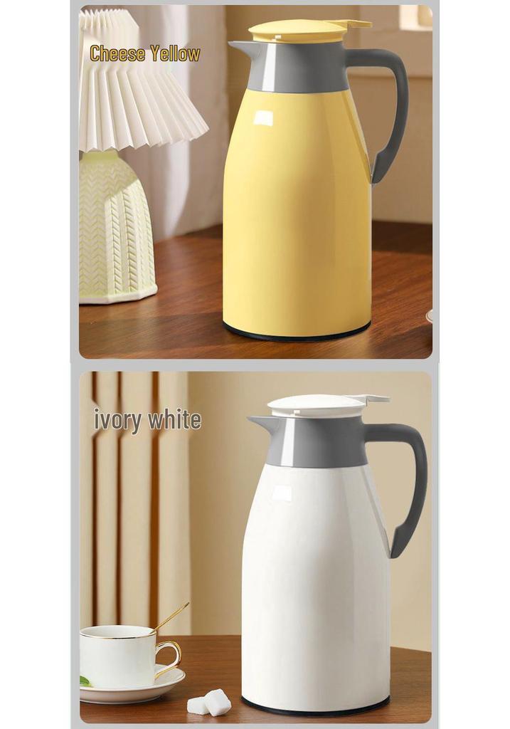 BOGO Thermos Flask: Large Capacity Insulated Water Bottle for Home, Portable Hot Water Pot for Students