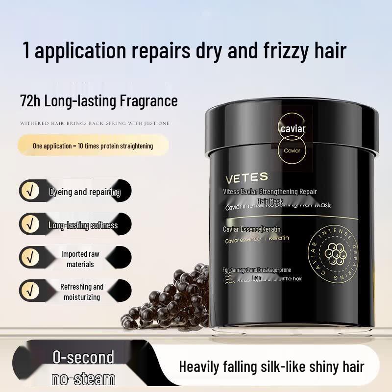 Vitress Caviar Strengthening & Repair Hair Mask 500ml