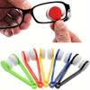 1/5pcs Portable Mini Glasses Cleaner Multifunctional Clean Brush Soft Sunglasses Microfiber Wipe Eyeglass Cleaner Tool Accessori