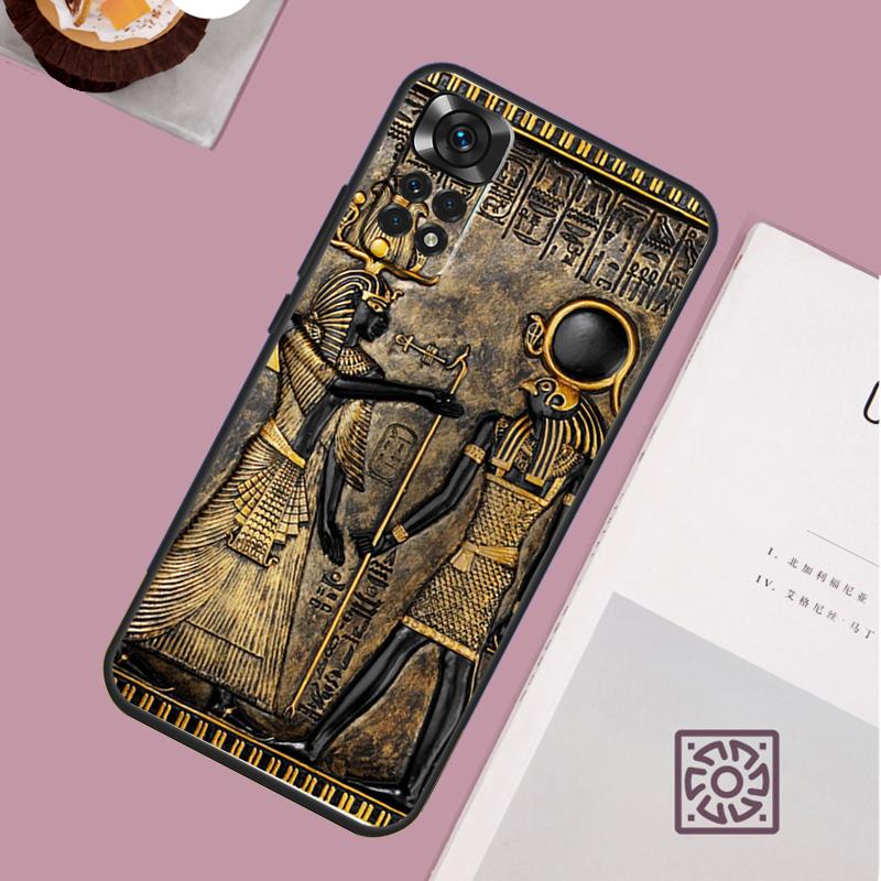 

Sacred Eye of Horus Egypt Fresco Case For Xiaomi Redmi Note 14 12 11 10 13 15 Pro Plus Redmi 15C 15 13 10C 12C 13C 14C Cover Redmi Note 9
