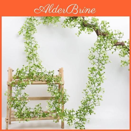Artificial Vine Simulated Plant Flower Ivy Vines Kit With Green Leaves Fake Hanging Plants Silk Garland For Home Wall Wedding