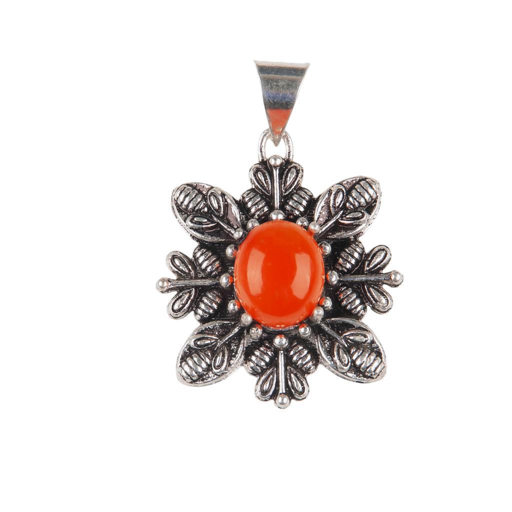 Asthenic Multi Gemstone Pendant, 925 Sterling Silver Jewelry, Handmade Pendant CP-10