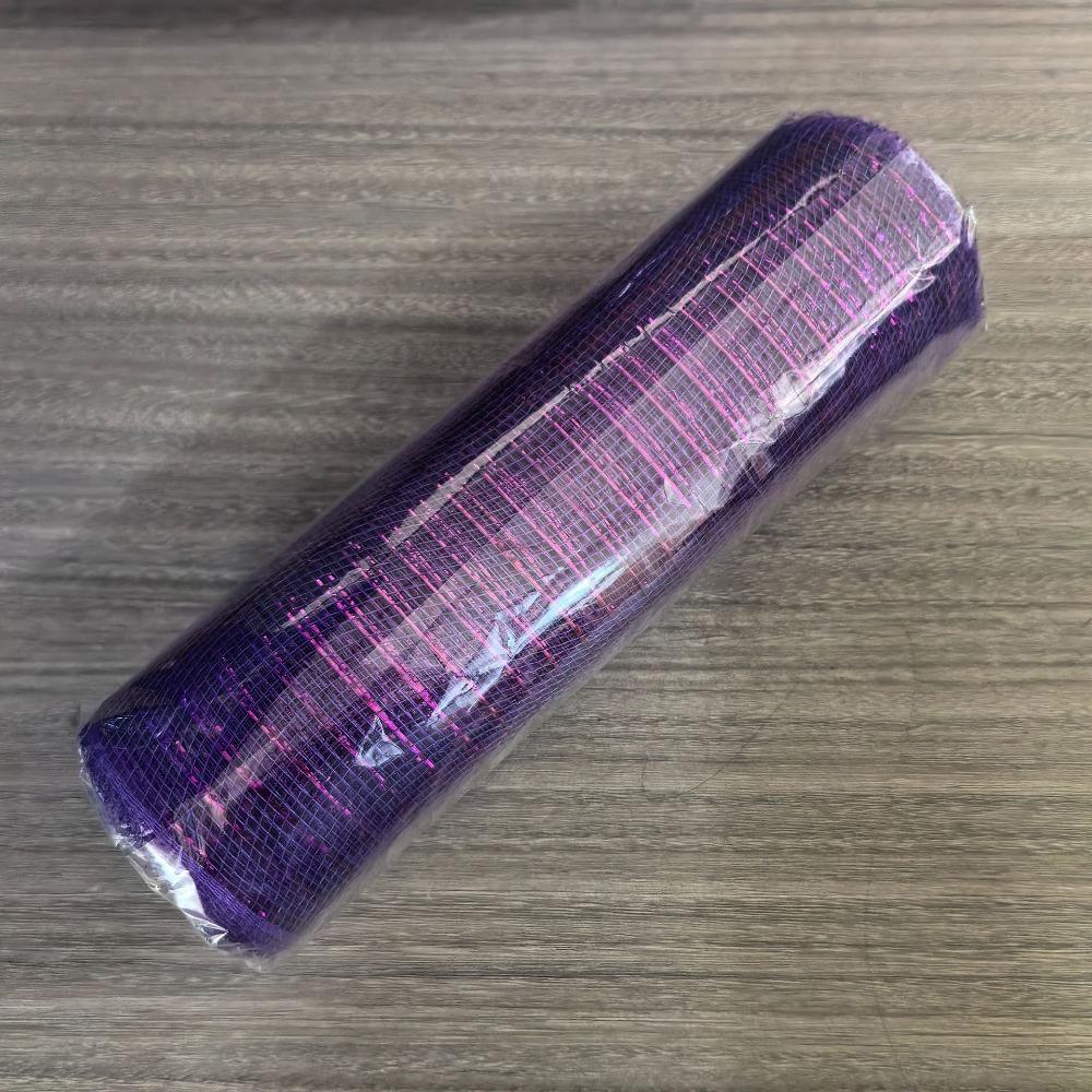 High Quality PP Christmas Decorative Ribbon 18 Colors Handmade Christmas Mesh Roll DIY Decoration Halloween Ribbon Christmas