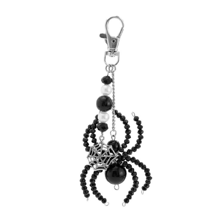 Halloween Spiders Key Jewelry Spiders Bag Charm Spiders Bag Pendant Party Keychain Key Pendant for Keys or Backpacks