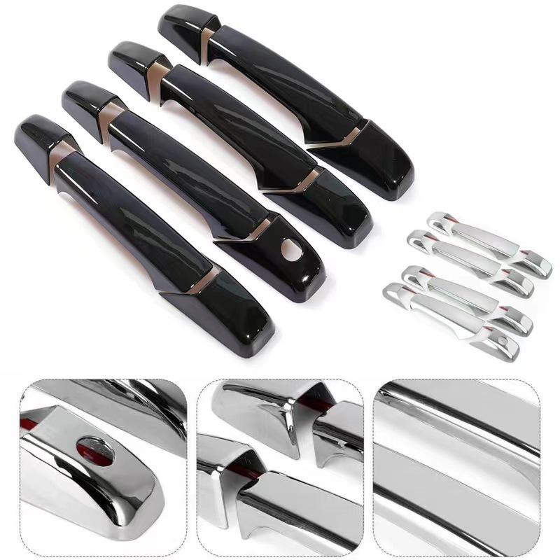 

Fits 07-14 Silverado 2500/3500 Carbon Fiber Pattern Door Handle Body Sticker