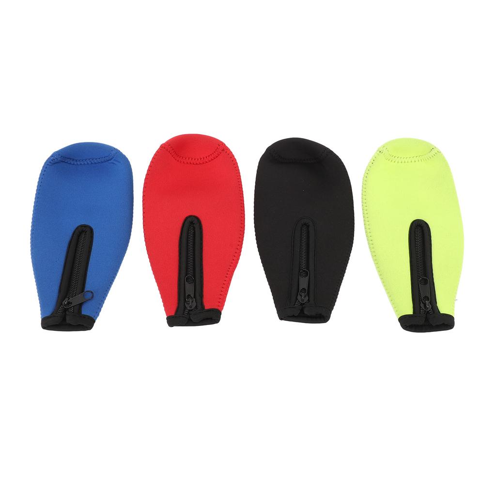 4pcs Beer Bottle Insulator Sleeve Insulation Zip Up Bottle Jacket Thick Beer Bottle Cooler Cover For