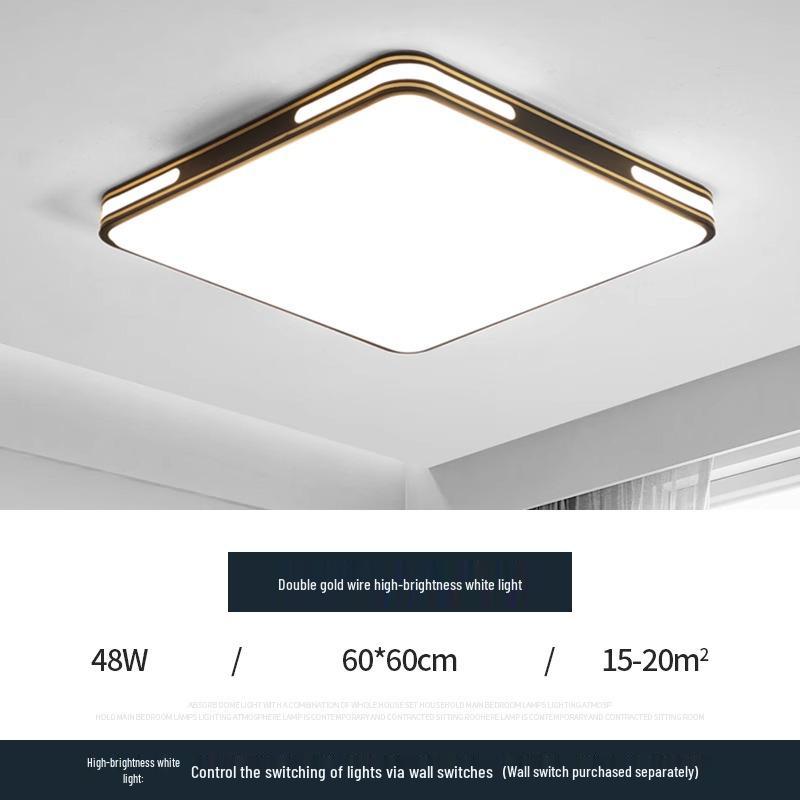 2025 Modern LED Ceiling Light: Super Bright for Living Room, Bedroom, or Restaurant