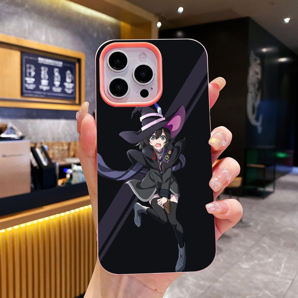 

Wandering Witch Saya Phone Case for iPhone 17 16 15 14 13 12 11 Air Pro Max Plus Jelly Double layer Pink Cover iPhone17 Pro Max