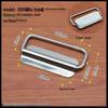 304 Stainless Steel Folding Handle Pull Ring for Furniture and Doors