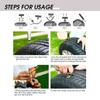 Car Tire Repair Tool Repair Rubber Strip Kit Studding Plug Auto Bike Motorbike Tire Repair Puncture Plug Garage Car Accessories
