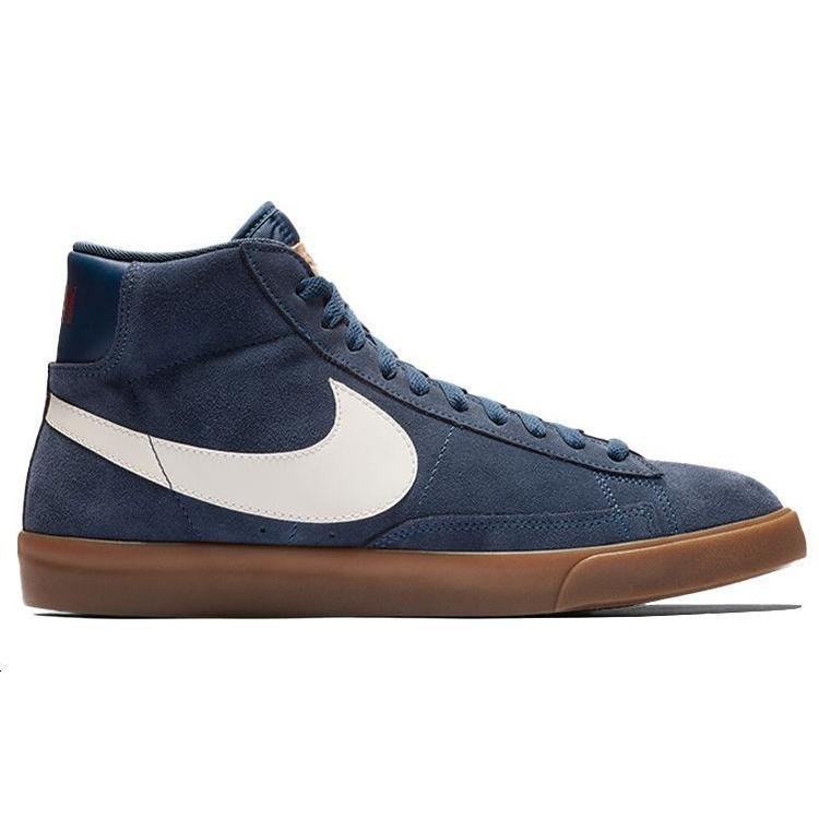 Nike Blazer Mid Mid Tops Retro Navy Blue 371761-406