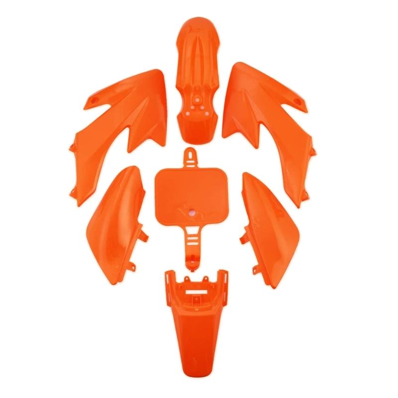 Plastic Fairing Body Kits Mudguard For CRF50 XR50 Pit Dirt Motorcycles Trail Bikes 2024 Year