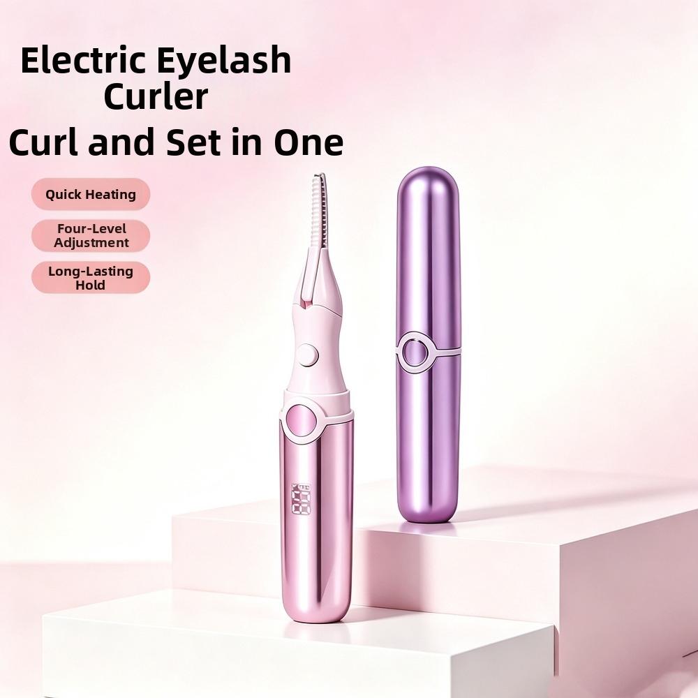 Lasting Curling Electric Eyelash Curler Wide Angle Eyelash Curling Device Women