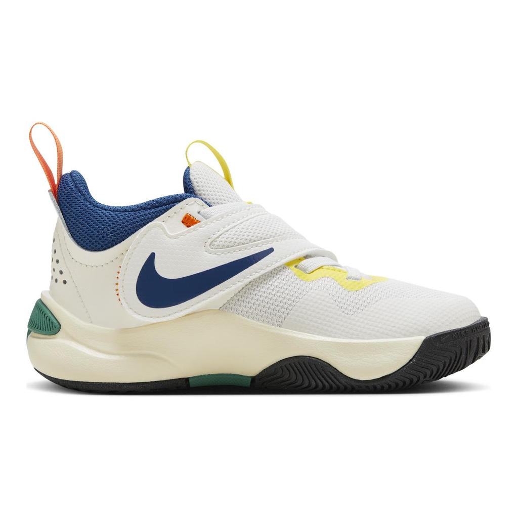 Nike Team Hustle D 11 Comfortable Versatile Shock Absorption Support Low Top Running Shoes Kids Sneaker Off-White HQ1188131