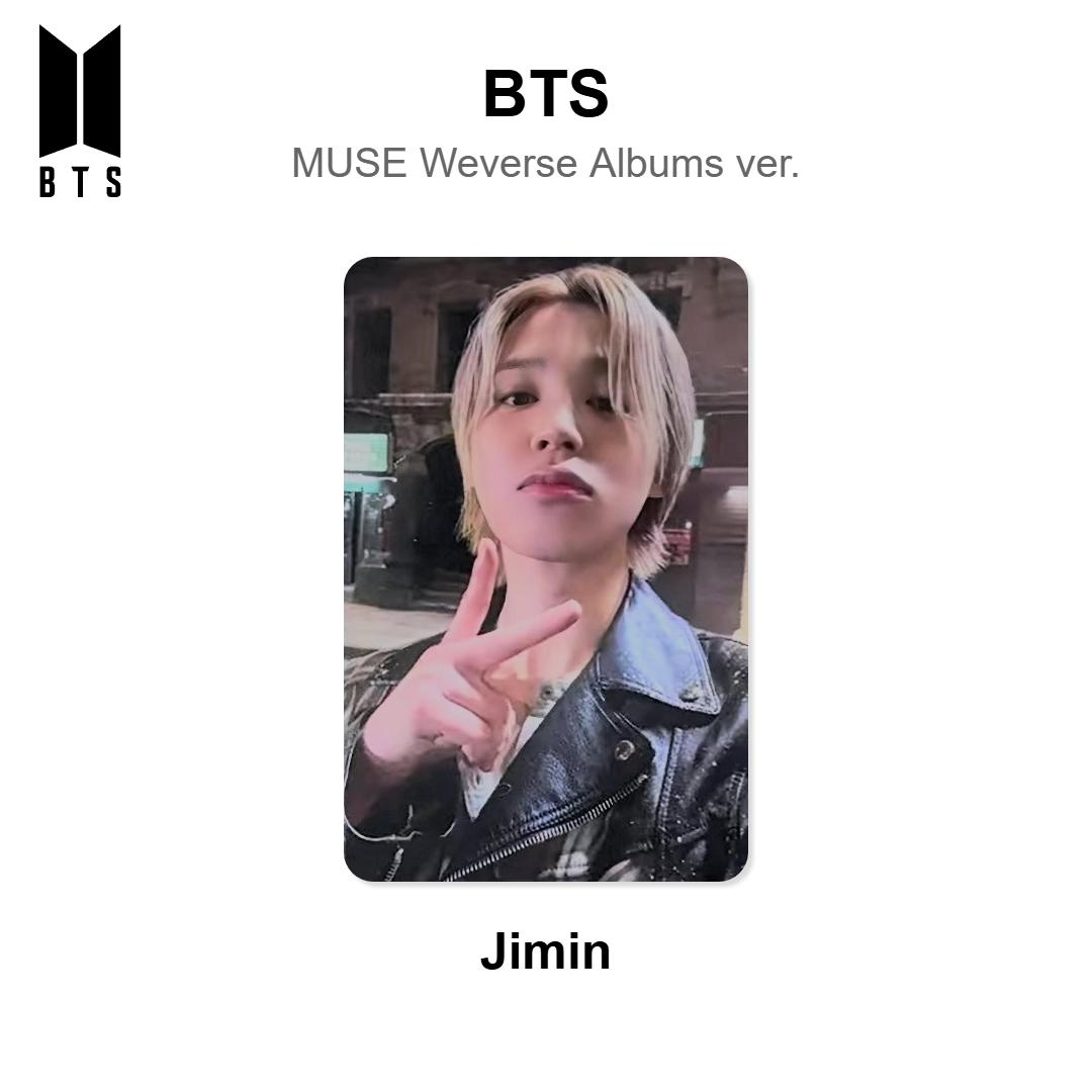 BTS Jimin MUSE Weverse Albums ver. Official Photocard Jimin