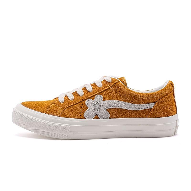 Spring New Casual Shoes Small Flower Canvas Shoes Shoes Turned Fur Men's and Women's Couple Shoes