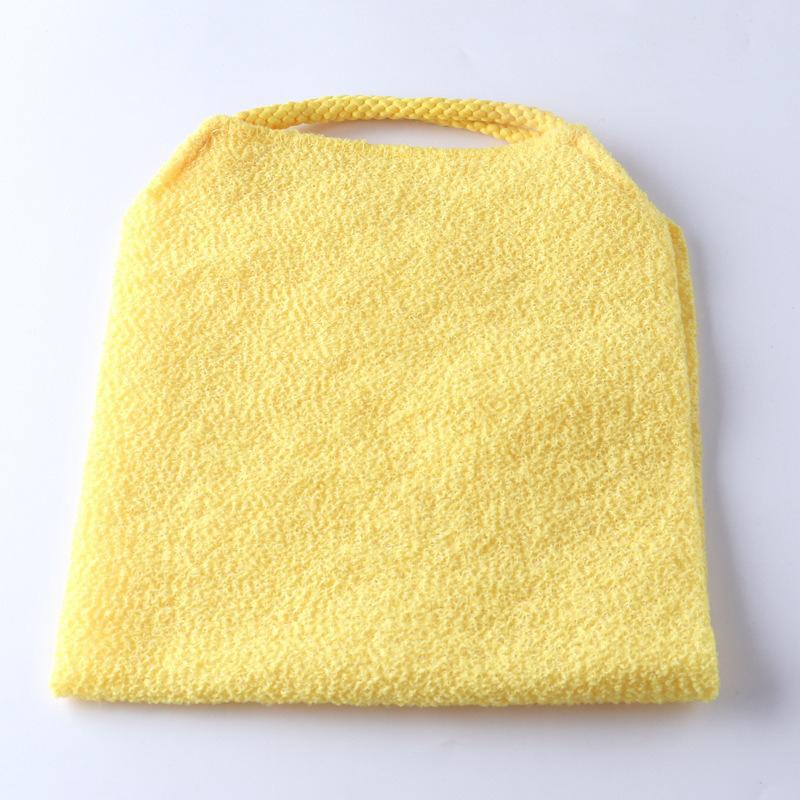 High Elasticity Frosted Long Shower Towel Shower Body Brush Bathing Massage Back Body Exfoliating Bathroom Wash Brush Bath Tools