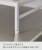 Yamazaki Jitsugyo 5878 Dishwasher Rack That Can Be Handed Over the Sink, White, Approximately W33.5~60 X D36 X H11~12.5cm (Including Adjuster) Plate