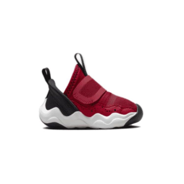 Air Jordan 23/7 TD Varsity Red Baby Sneakers Black White DQ9294-602