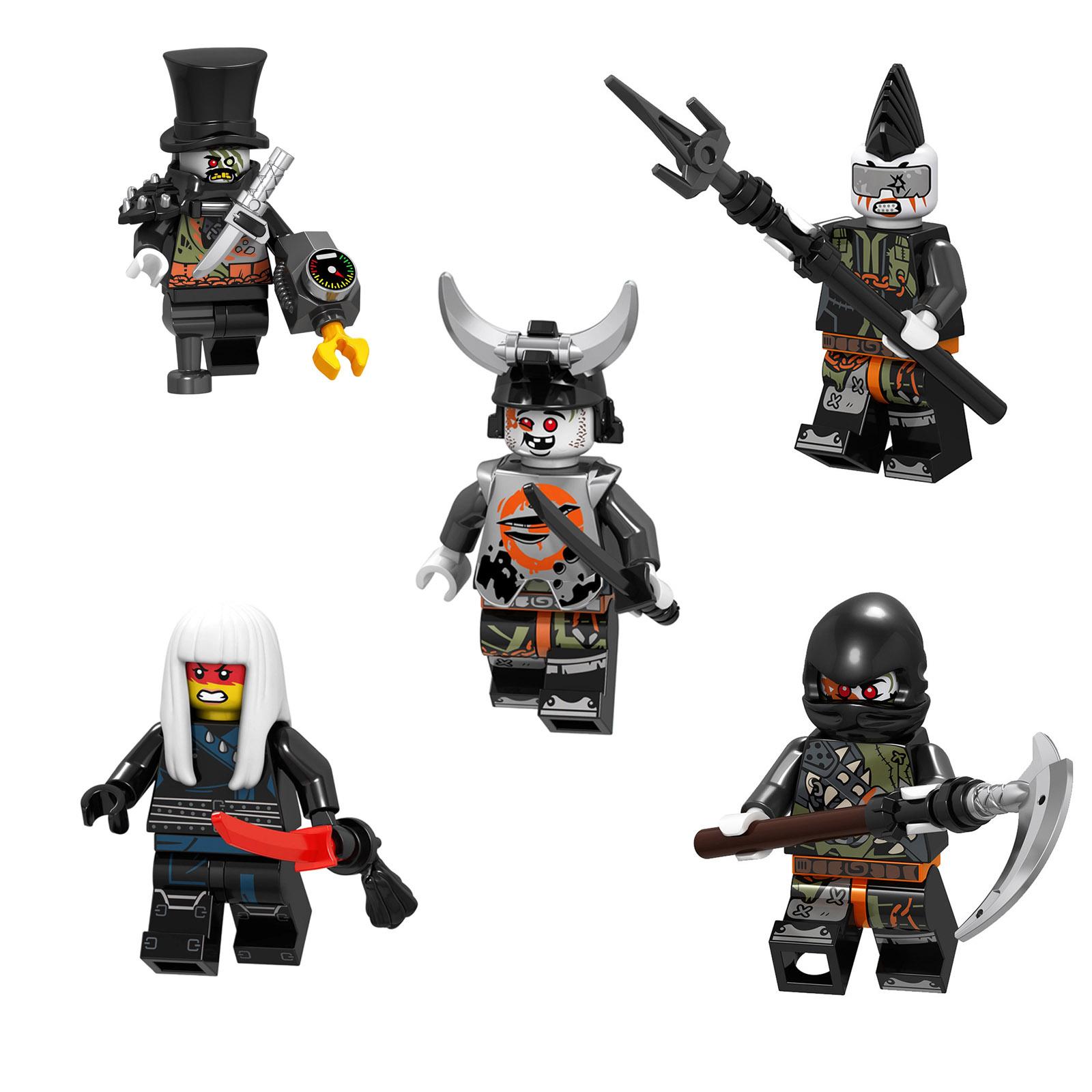 

Inspired By The Animated Series, This Is A Detailed Action Figure Set Featuring Weapons Like Swords, And Shurikens. One Size