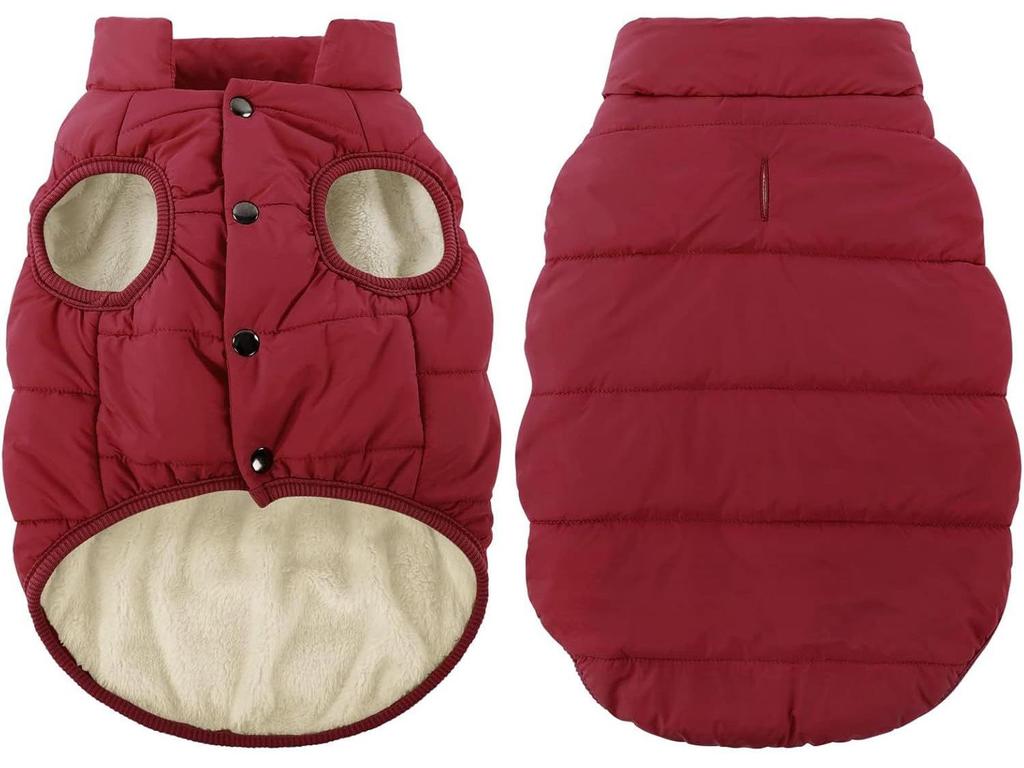 Waterproof Windproof Winter Dog Coat: Warm Pet Vest for Cold Weather