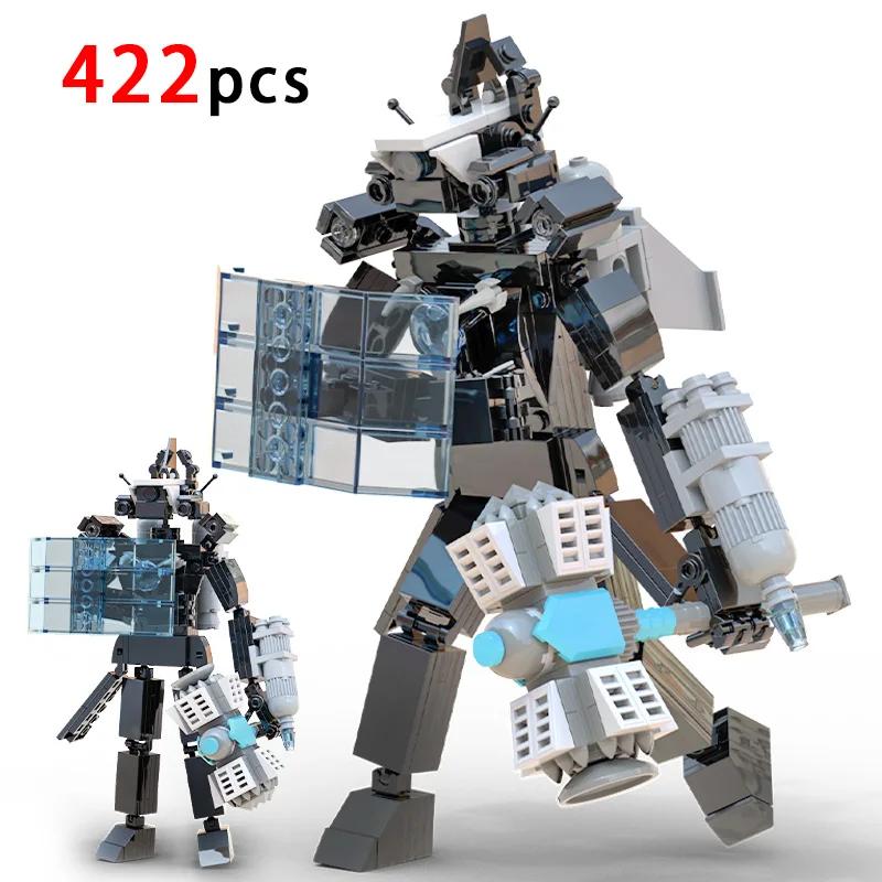 Puissance Skibidi Toilet Blocs de Construction Jouet Titan Clock Man 2.0 Drill Man Titan TVMan Caméraman Speakerman pour Enfants Garçons Cadeaux d'Anniversaire