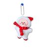 Plush Holiday Cartoon Figures: Santa, Snowman, Rabbit Decorations & Small Gift Pendants