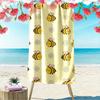 Süßes Bienen- und Gänseblümchen-Muster Design Strandtuch schnelltrocknend für Reisen Outdoor-Sportarten Joggen Strand und Schwimmen