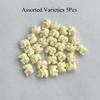 5Pcs/Pack, 11×14.5mm Elephant Shape Plastic Beads with Hole - Cute Animal Charms for DIY Jewelry - Handmade Bracelet/Necklace Craft Supplies