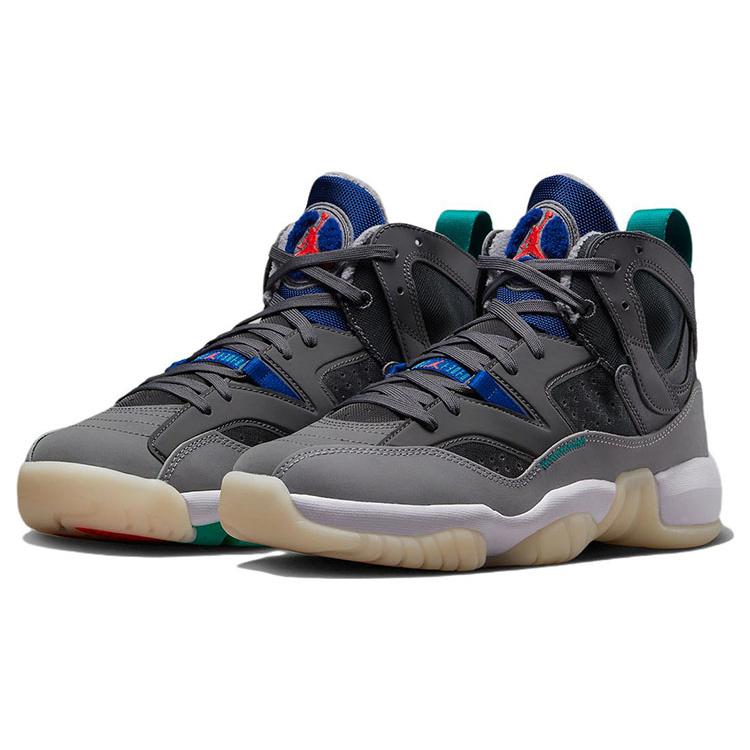 New JORDAN Jumpman Two Trey Cement Grey Sport Royal DO1925-005